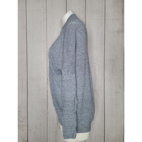 Toad & Co Blue Gray Open Front Cardigan With Organic Cotton Size Small - Picture 5 of 6